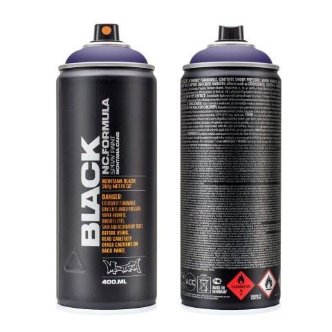 Montana Black 400ml High-Pressure Cans Spray Color Power Violet