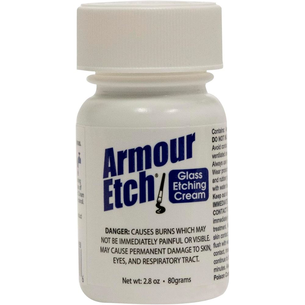 Armour Etch - Glass Etching Cream, 2.8 oz