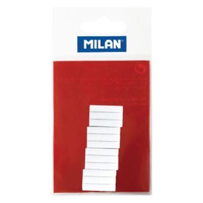 Milan Eraser Refills White Pack of 12