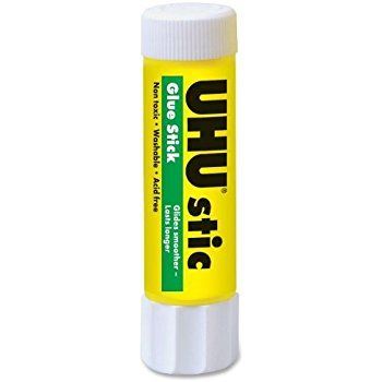 UHU Glue Stic Clear .29oz (8.2 gram) Each