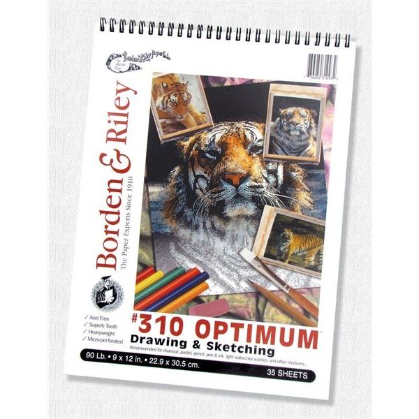 Drawing Sketch Optimum #310 Pad of 35 Sheets 8X10  LIMITED AVAILABILITY
