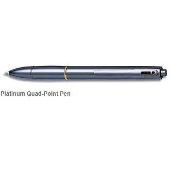 Platinum Quad-Point Multi-function Pen LIMITED QUANTITIES