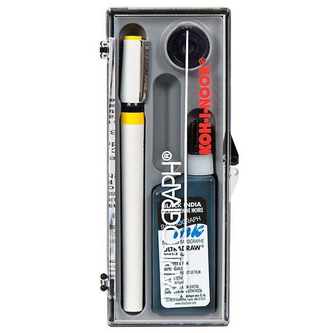 Koh-I-Noor Rapidograph Technical Pen & Ink set 00/.30