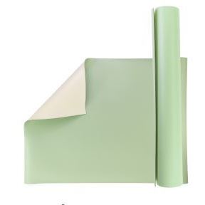 Board Cover By The Foot 48" Green/Ivory