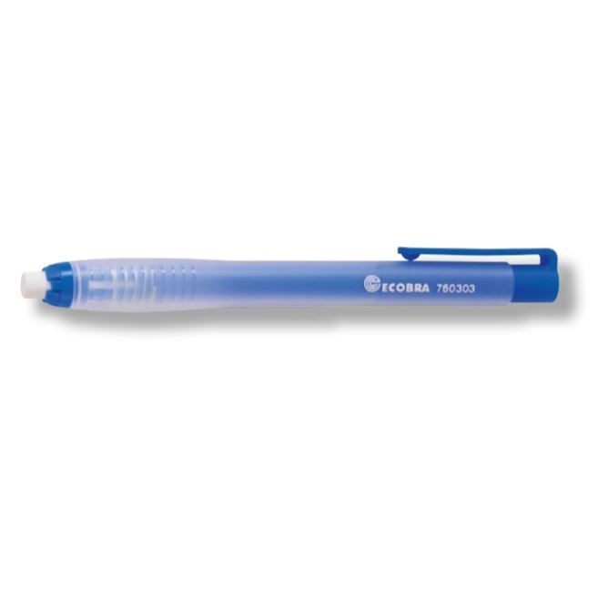 Ecobra Eraser Pen Blue 6.8mm
