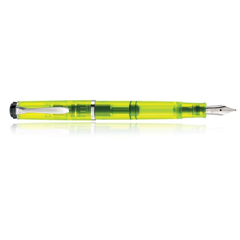 Classic M205 DUO Highlighter Neon Yellow - Fountain Pen & Ink Set