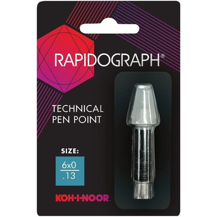 Koh-I-Noor Rapidograph SS Replacement Point 6z/.13