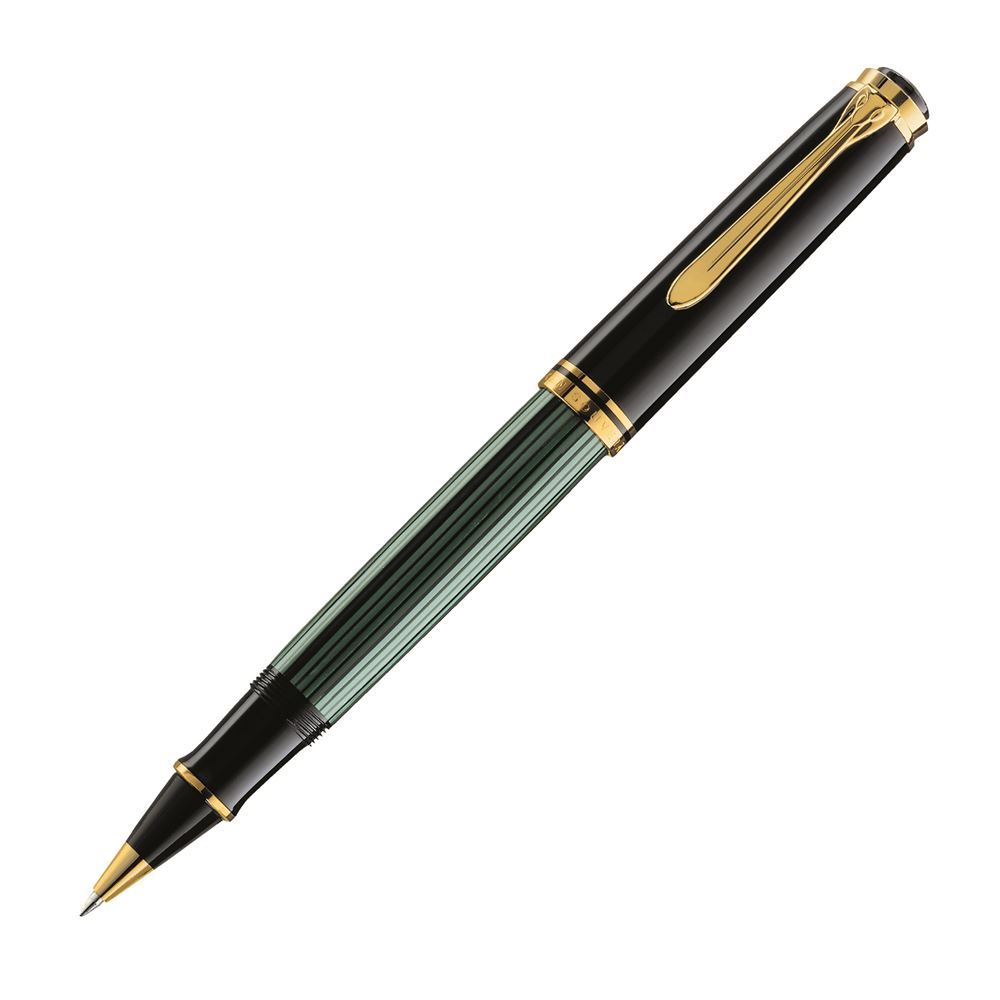 Souveran R800 Black/Green Rollerball Pen
