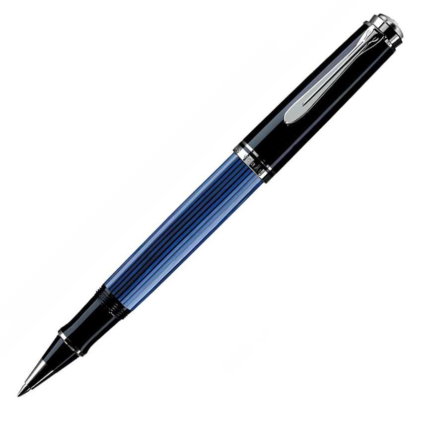 Pelikan Souveran R405 Black/Blue Rollerball Pen
