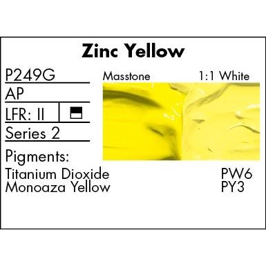 Pre-Tested Oil Paint 37ml Zinc Yellow Hue