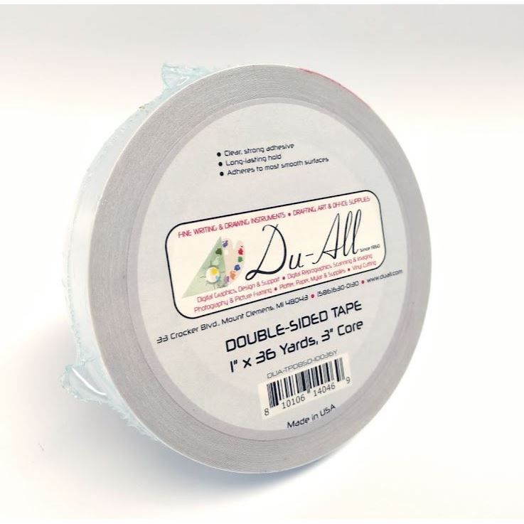 Du-All Tape Double Sided Tape 1" x 36 yds