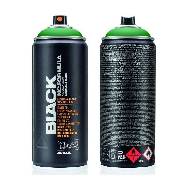 Montana Cans Black 400ml Spray Paint Plant