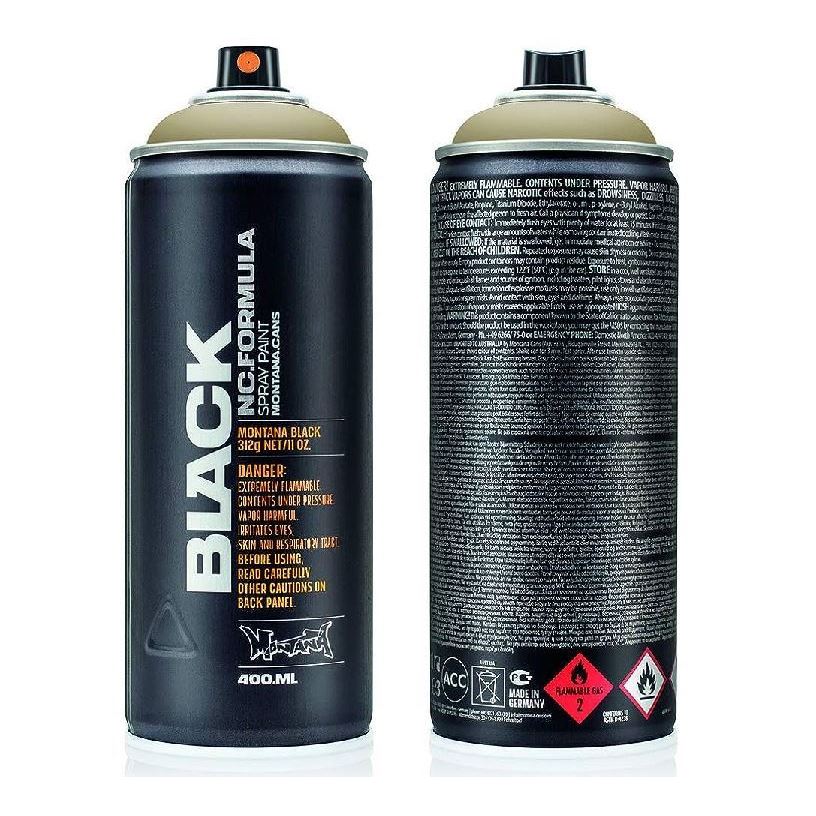 Montana Cans Black 400ml Spray Paint Goby B8120