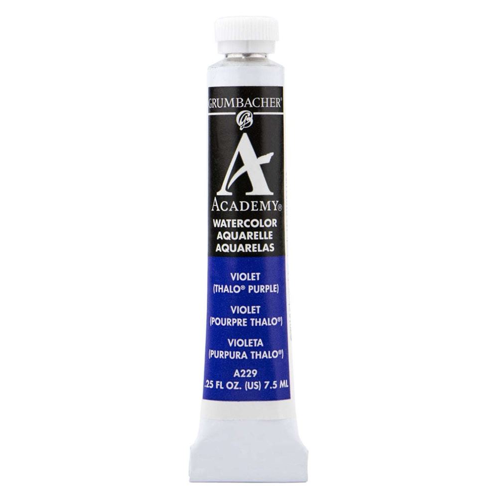 Grumbacher Academy Watercolor 7.5ml Violet