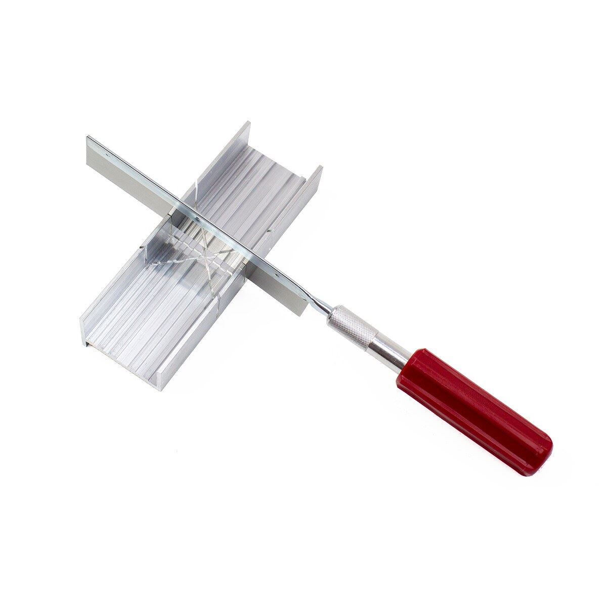 Excel Aluminum Mitre Box with Saw Blade