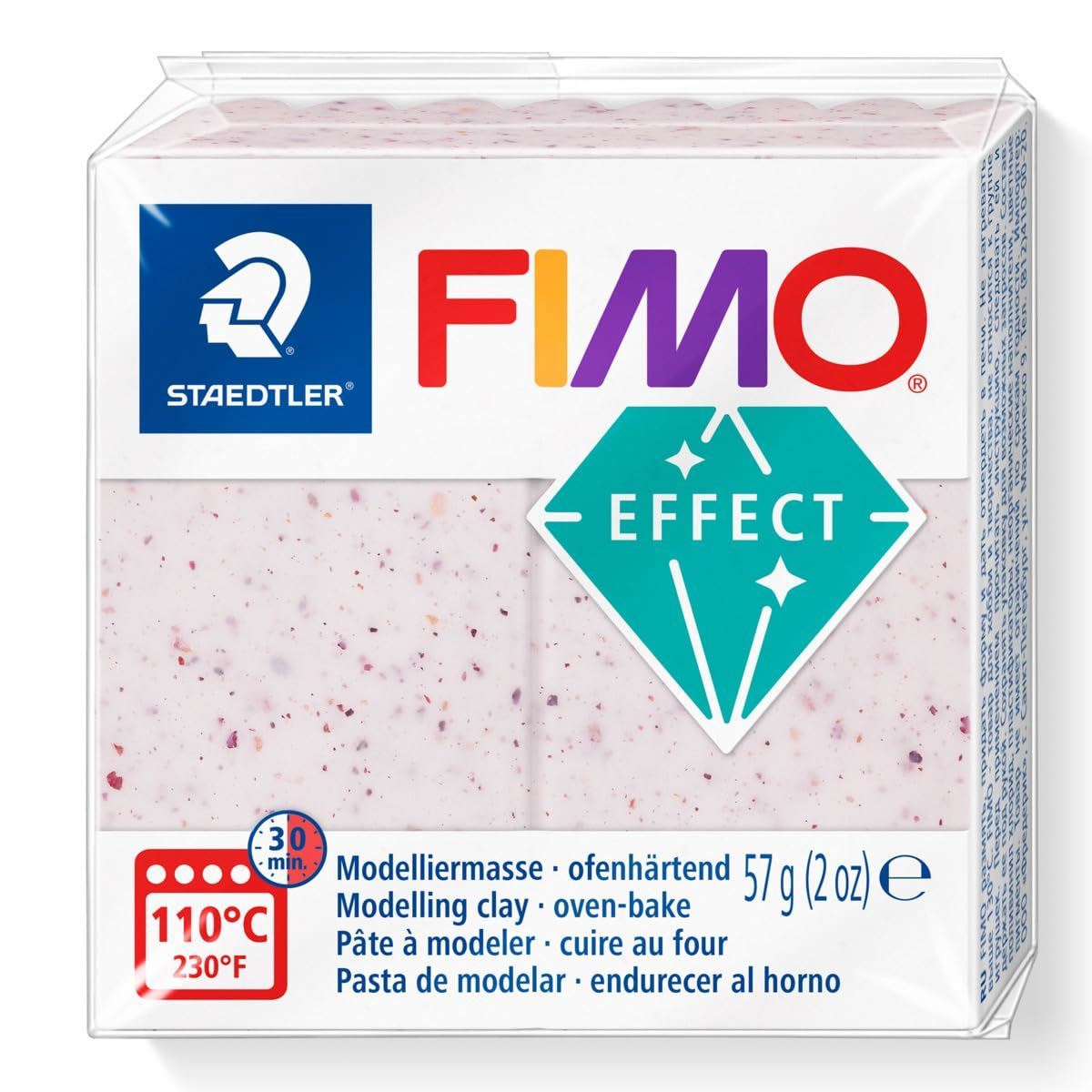 Fimo Effect Polymer Clay 57gm 2oz Botanical Rose