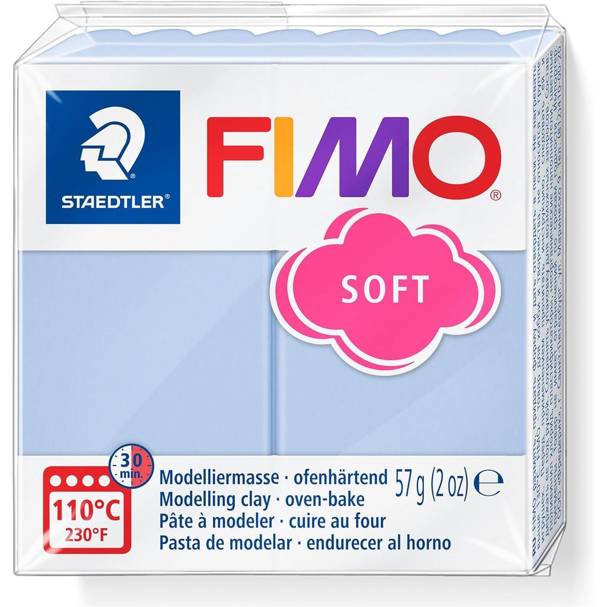Fimo Soft Polymer Clay 57gm 2oz Trend Color Serenity Blue