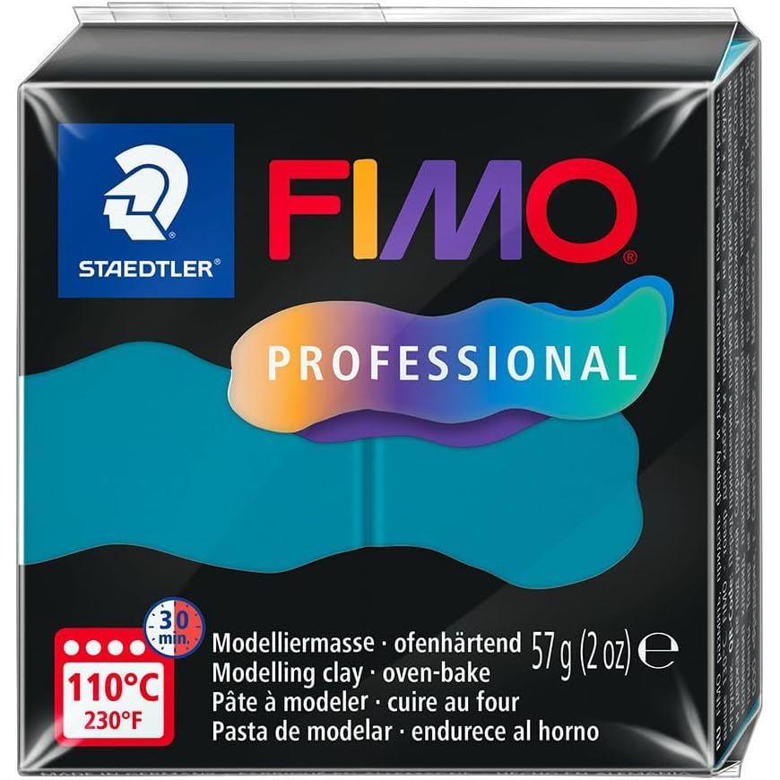 Fimo Professional Polymer Clay 57g Petrol