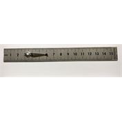 Scale/Ruler Metric Calibrated Two Edges One Side 15cmX19MM