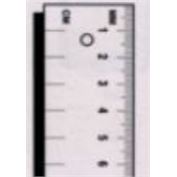 Fairgate Scale/Ruler metric Calibrated Two Edges One Side 2 metersX35mm