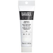 Liquitex Heavy Body Acrylic Paint 2 oz Transparent Mixing White/ Zinc White