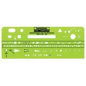 Rapidesign Template Dimensioning/Tolerancing 1/8