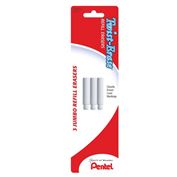 Pentel Eraser Jumbo Refill for Twist-Erase (3 pack)