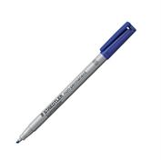 Staedtler Lumocolor 312 Pen Non-Permanent Broad Blue Box of 10