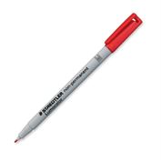 Staedtler Lumocolor 315 Pen Non-Permanent Medium Red Box of 10