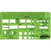 Rapidesign Template Office Planner 1/8 Scale