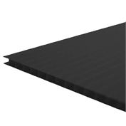 Plasticor Corrugated Board 24X36 Black 4mm