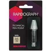 Koh-I-Noor Rapidograph SS Replacement Point 3X0/.25