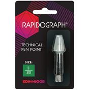 Koh-I-Noor Rapidograph SS Replacement Point 3/.80
