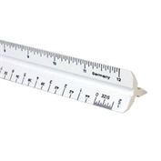 Scale White Engineer scale 12" 91121-J
