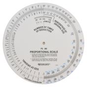 Wescott Scale Circular Porportional 8 " Diameter