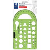  Staedtler Combo Circle Template 977 110 : Office Products