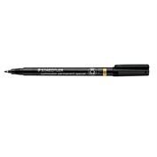 Staedtler Lumocolor 319 Pen Permanent Fine Special Black, Box of 10