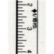 Fairgate Ruler Yard Goods 36" Vertical