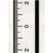 Ruler, Metric Centering, 1" x 39", (.063 thick), 20 cm Markings