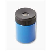 Pencil Sharpener Round w/Shaving Cup, Assorted Colors