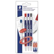 Staedtler Riptide .5MM Automatic Pencil 3PK with eraser refills