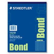 Staedtler Bond 20# Bond 30 Degree ISO Grid 8.5x11 30Sheet pad LIMITED AVAILABILITY