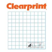 Clearprint Gridded Vellum 10x10 Fade-Out 8.5x11 50 Sheet Pad #10003410