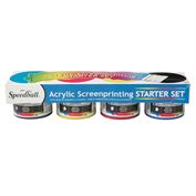 Speedball Screen Printing Starter Set Permanent Acrylic