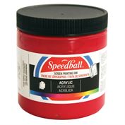 Speedball Acrylic Screen Printing Ink Permanent Magenta 8 oz