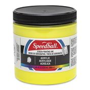 Speedball Acrylic Screen Printing Ink Permanent Yellow 8 oz