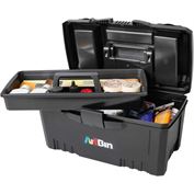 Art Bin Twin Top Storage Boxes with Lift-Out Tray Standard