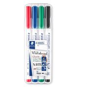 Lumocolor Whiteboard  Dry Erase Markers Set of 4 Colors