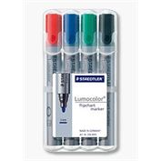 Marker Flipchart Markers Bullet Tip - Set of 4 Colors LIMITED AVAILABILITY