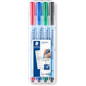 Staedtler Lumocolor 305 Correctable Fine Dry Erase Set of 4 LIMITED SUPPLY